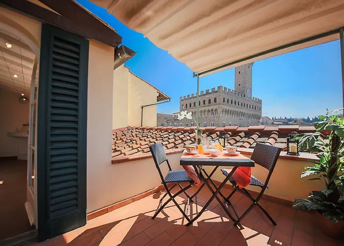 Piazza Signoria Terrace 피렌체